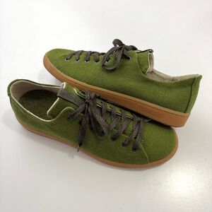 Earthbound Leshy Moss x Honey Outsole Wool Sneakers Shoes Mens US Sz 10.5 EU 44